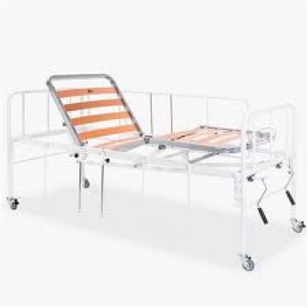 Cama Hospital Manual com 2 movimentos a manivela